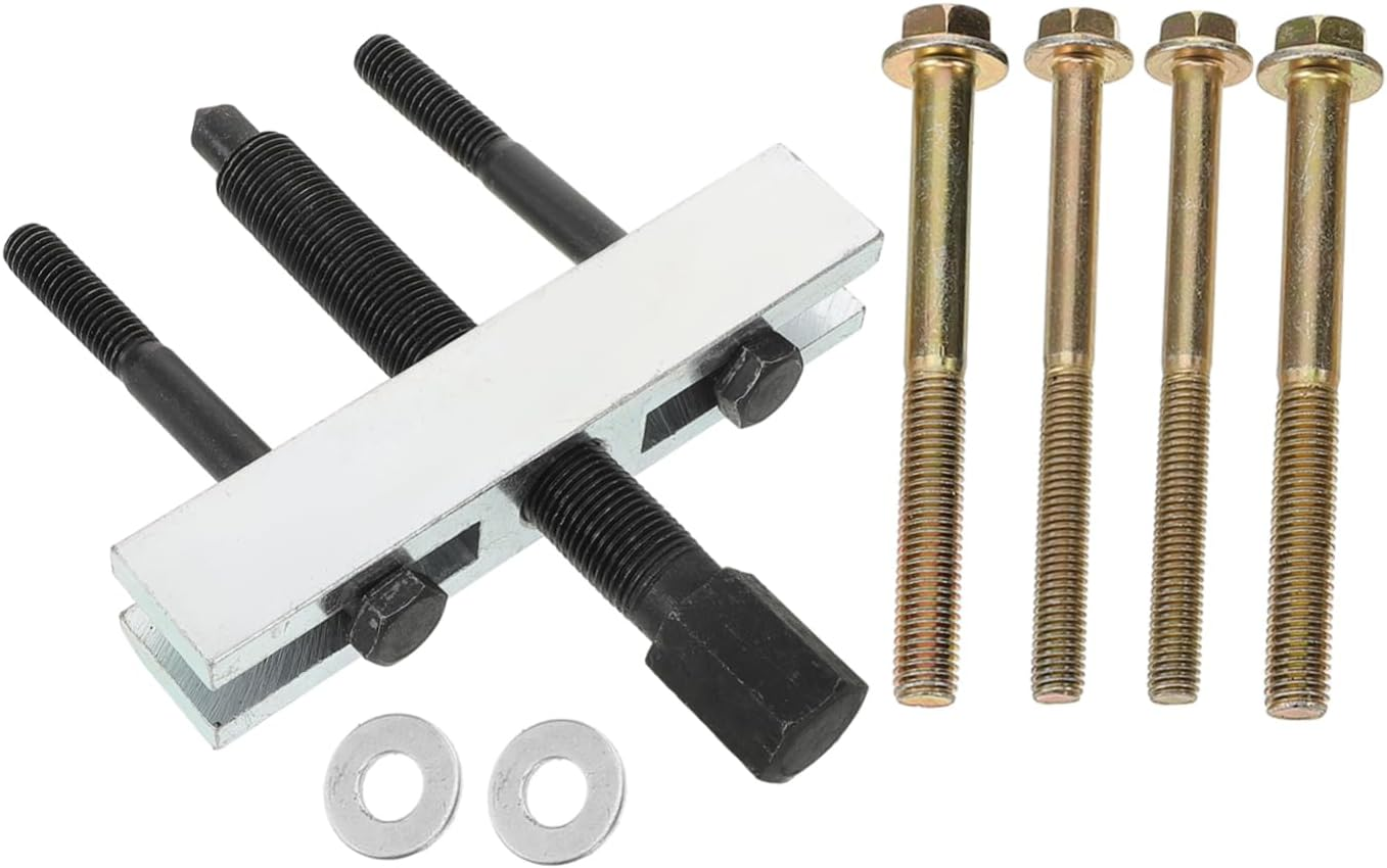 COSMEVIVI Heavy Duty Crankshaft Belt Pulley Puller Tool Set Universal Bearing Puller for Automotive Engine and Motorcycle Repair Mechanic Workshop Equipment