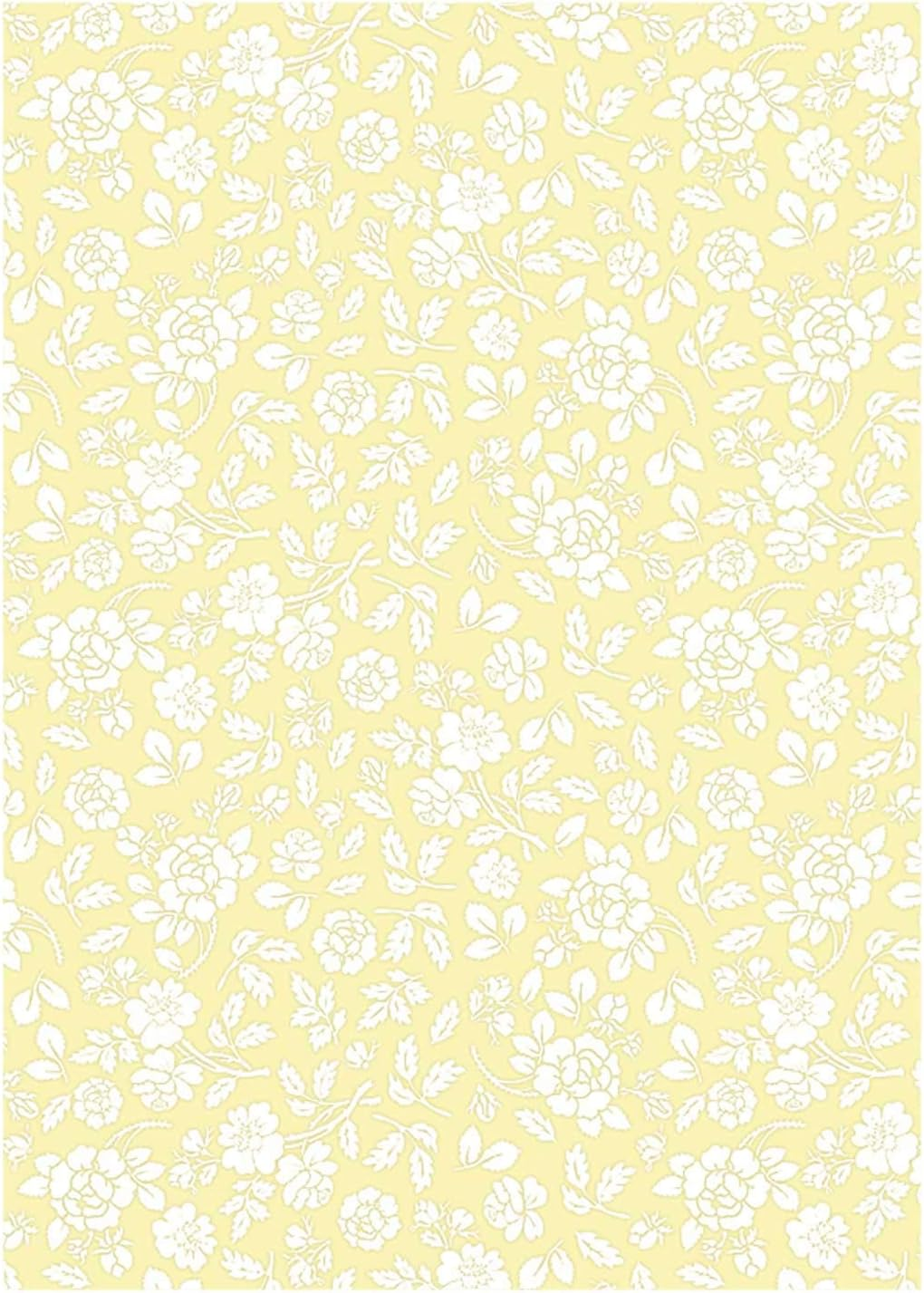 Ursus 60404699 - Flock Cardboard, Roses, Pastel, DIN A4, 220 G/M&sup2;, 5 Sheets in , Dyed, One-Sided with White Flock, Ideal for Creative Crafts image number 3