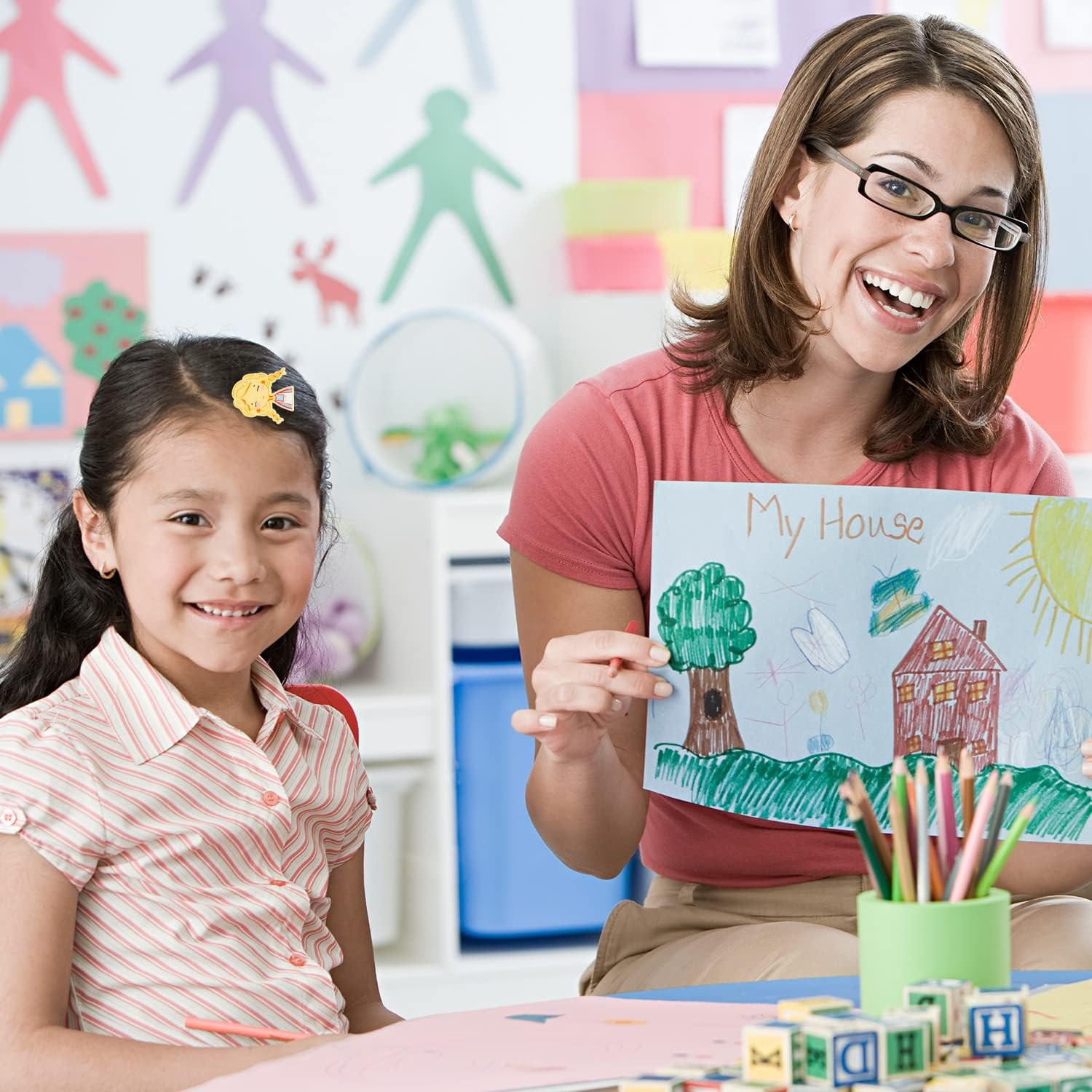 Girls Hair Clips Cartoon Hair Clips Cute Hair Clips for Girls Kids Pack of 6 image number 1