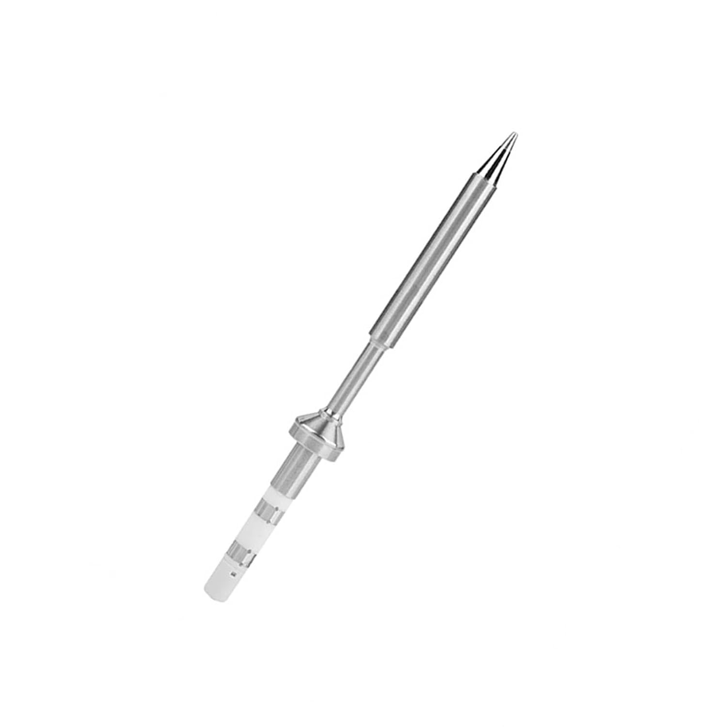 Cryfokt Soldering Iron Tip, Quick Temperature Rise Soldering Iron Tips Replacement, Wear Resistant Stainless Steel High Temperature Resistant for TS100 (#4)