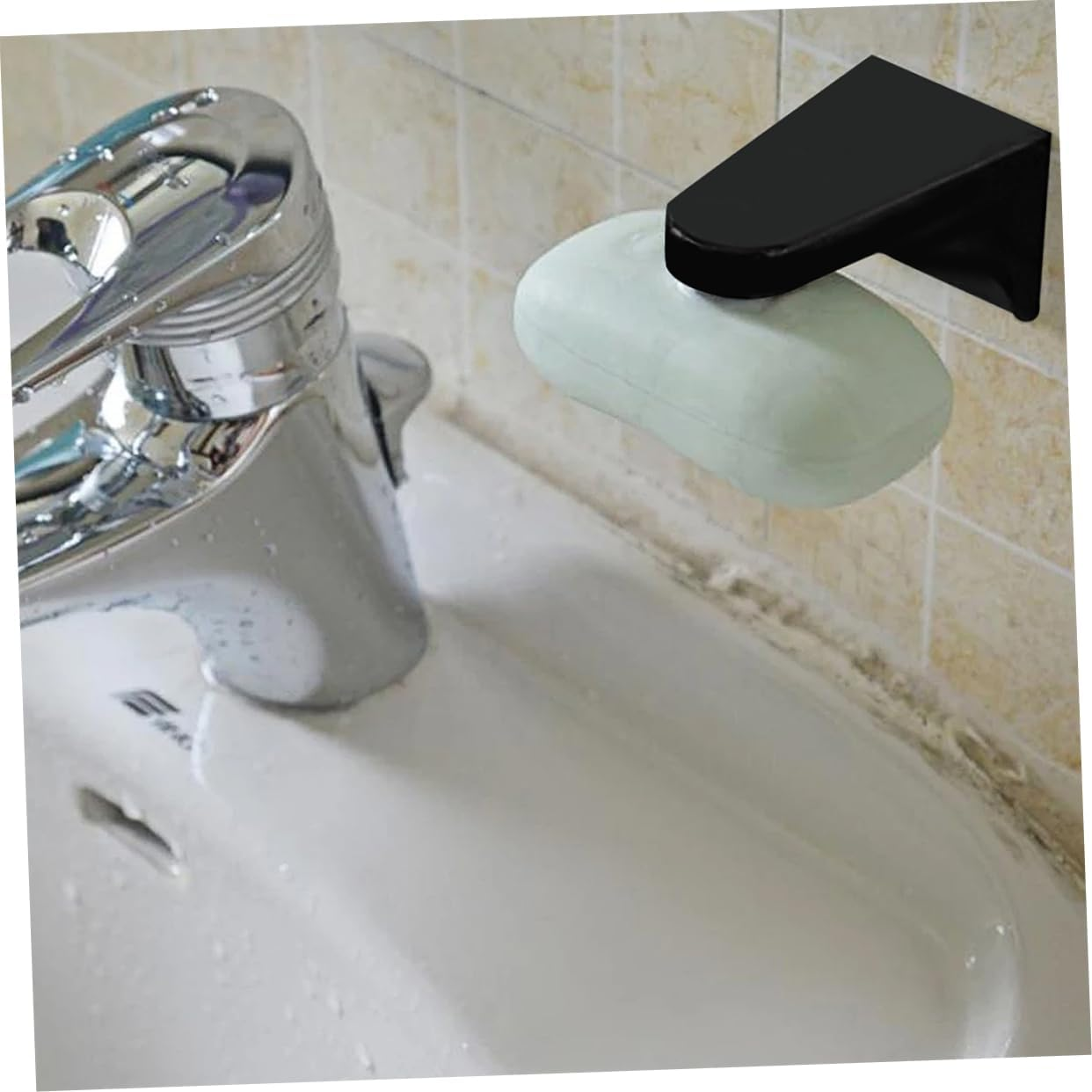 LOLIPPYY 2Pcs Magnetic Soap Racks Easy Install Wall Hanging Soap Holder Rustproof Storage image number 1