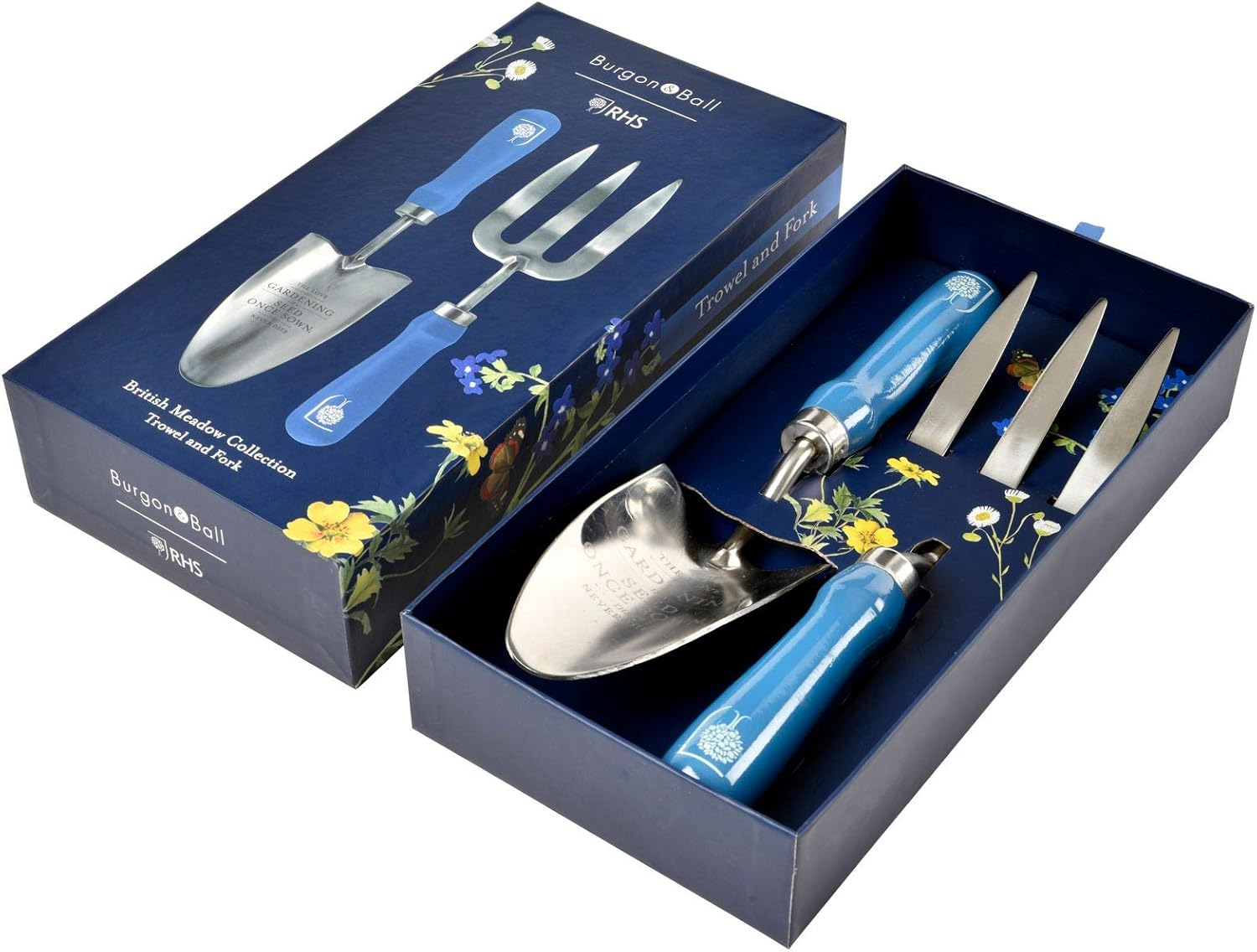 Burgon & Ball British Meadow Trowel and Fork Set image number 2
