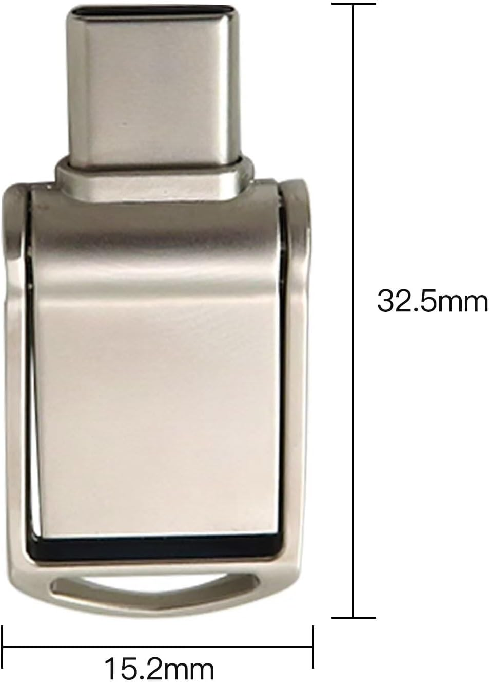 LINGSEE New USB C Flash Drive Dual Drive USB Type-C Thumb Drive 32GB USB-C Drive image number 6