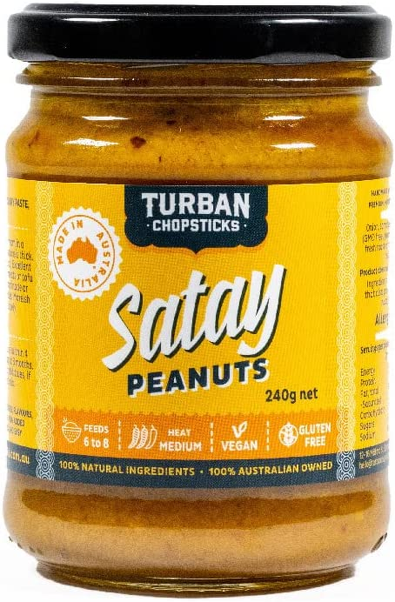 Turban Chopsticks Satay Peanuts Sauce 260 G