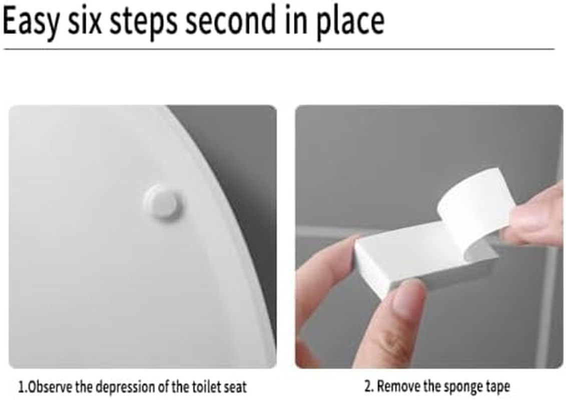 2-In-1 Toilet Lid & Seat Lifter - Avoid Touching, Ideal for Home, Office, Hotel - White image number 3