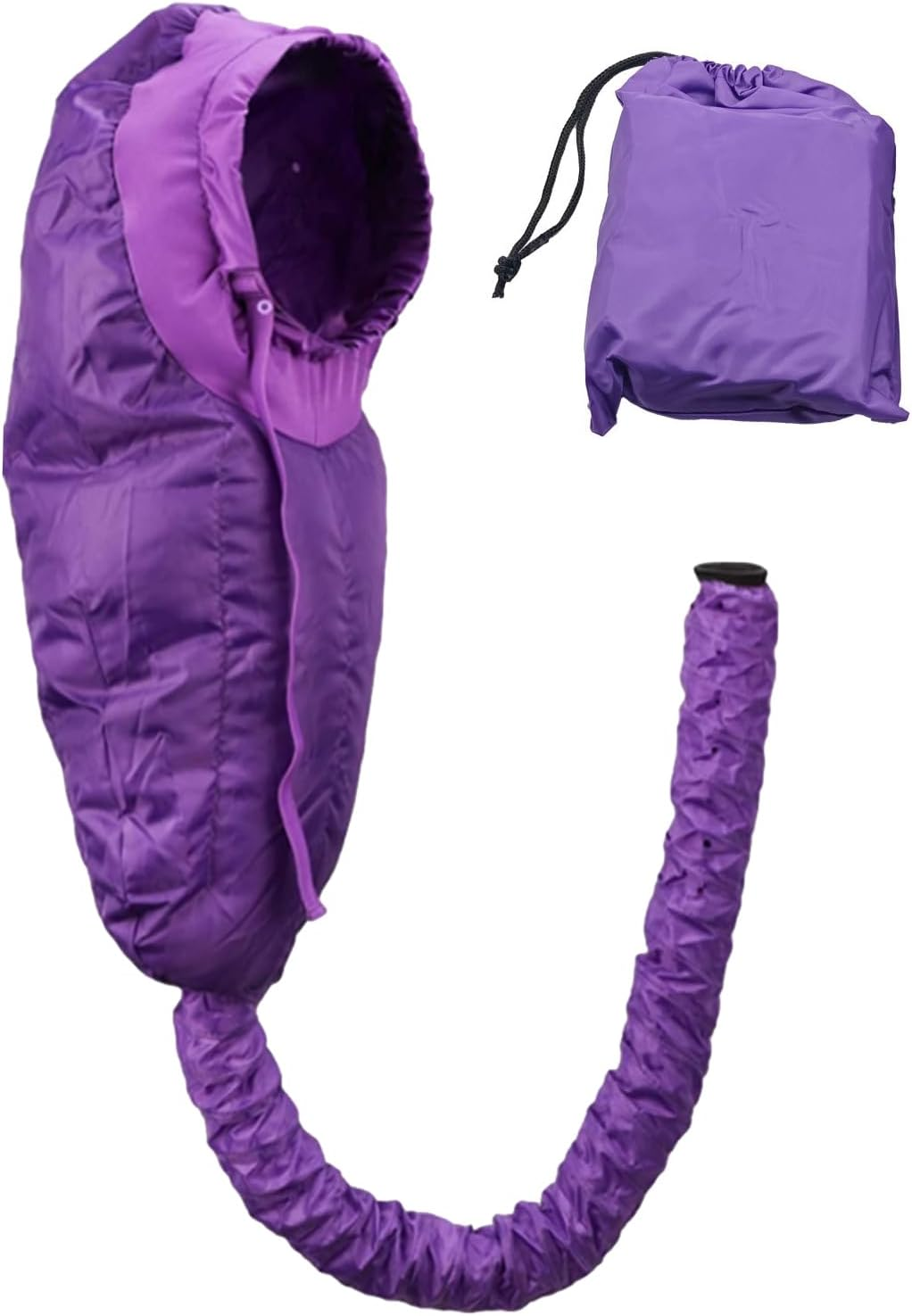 Bonnet Hair Dryer Attachment, Upgraded Extra Large Hooded Hair Dryer, Adjustable Soft Blow Dryer Caps, Fast Drying for Natural Curly Hair Styling