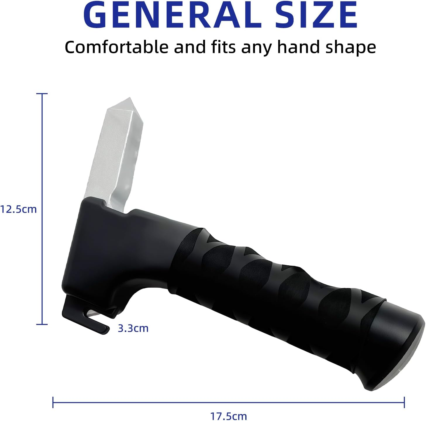 Car Door Handle for Elderly, 2Pack Car Door Assist Handle 3 in 1 Multifunction Vehicle Door Latch Handles, Auto Cane Car Grab Handle, Emergency Tool, Broken Windows, Can Be Used to Cut Seat Belts image number 4