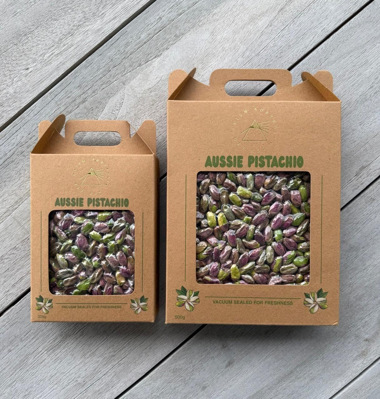 Raw Australian Pistachio Kernels I Premium Grade I Vacuum Sealed Nuts I Fresh, Crunchy I Perfect for Baking and Dubai Chocolate I Natural, No Additives, No GMO, Vegan-Friendly. (500 Grams) image number 2