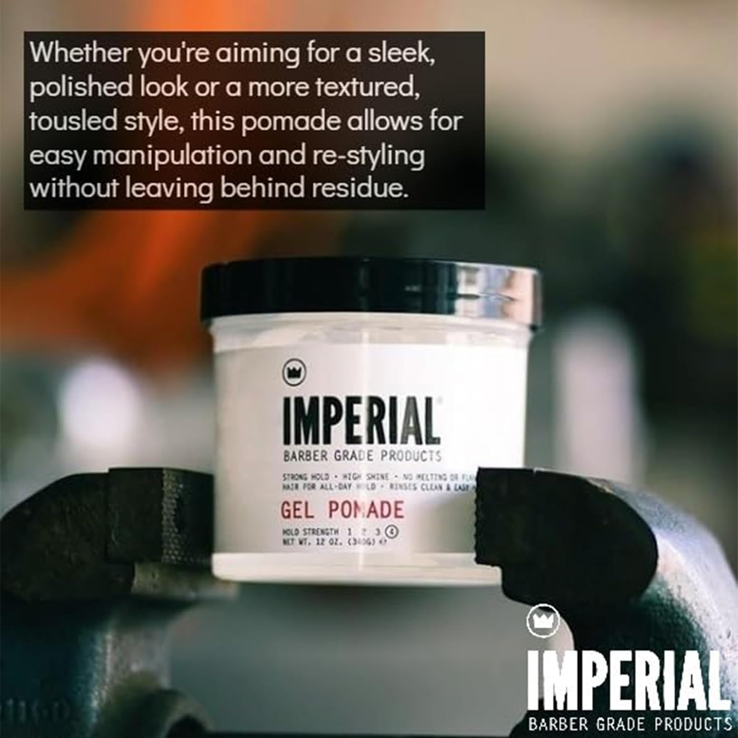 Imperial Barber Grade Products Gel Pomade 12 Oz image number 5