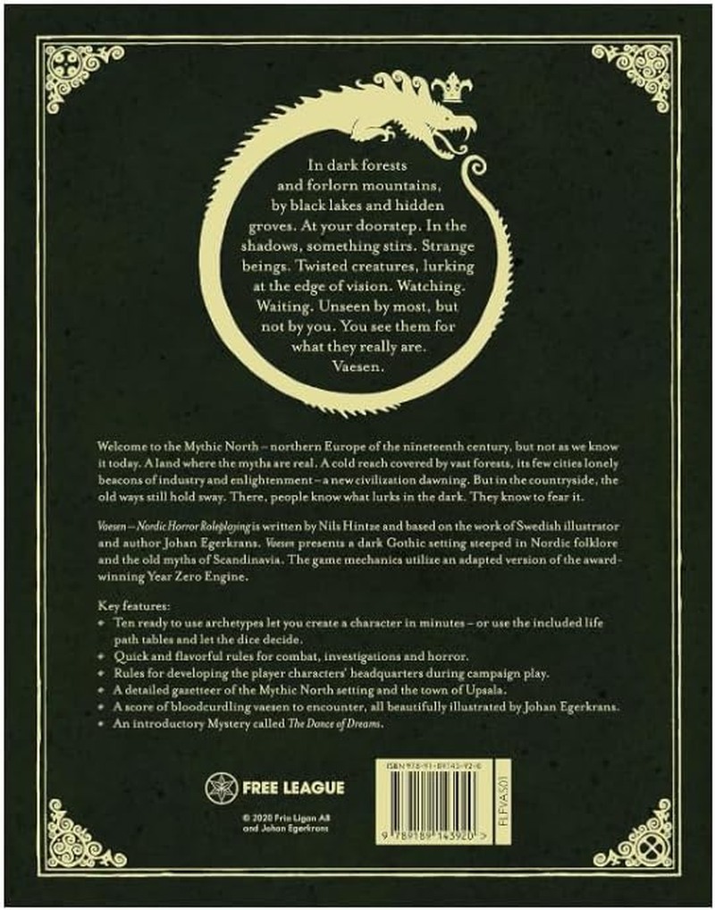 Free League Publishing Vaesen Nordic Horror RPG Game image number 5