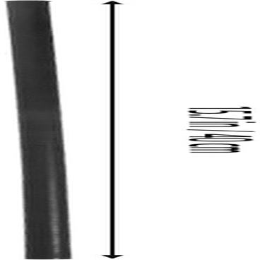 Abaodam Greenhouse Hoops Arch Set, Support Hoops Frame for Garden Fabric, DIY Plant Support Stakes, Gardening Supplies, 18Pcs image number 2