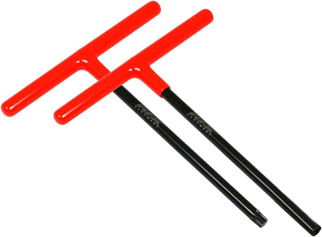 RFX Pro T-Bar Set (Black/Orange) Standard Reach with Rubber Handle SX/SXF and Husq. 6Mm/T45