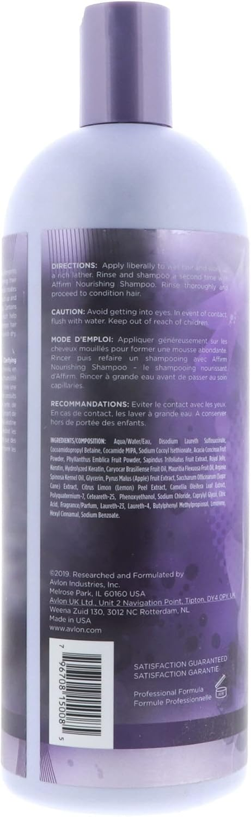Avlon Affirm Moistur Right Clarifying Shampoo - 950Ml
