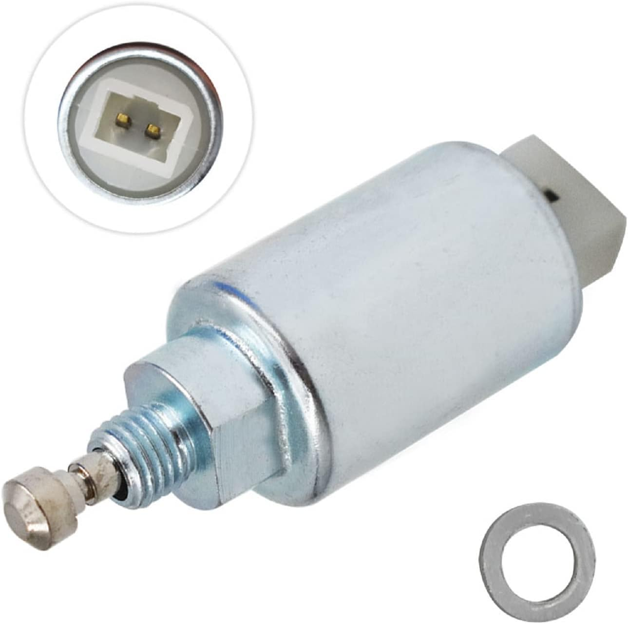 798779 Carburetor Fuel Solenoid Replacement for Briggs & Stratton 798779 799115 Engine 40H777 40G777 Lawn Mower image number 4