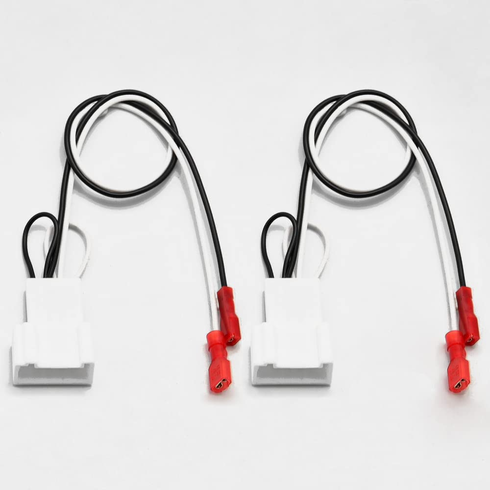 Car Front Door Pro Tweeter Speaker Wiring Harness Cable Compatible with Toyota Subaru image number 1