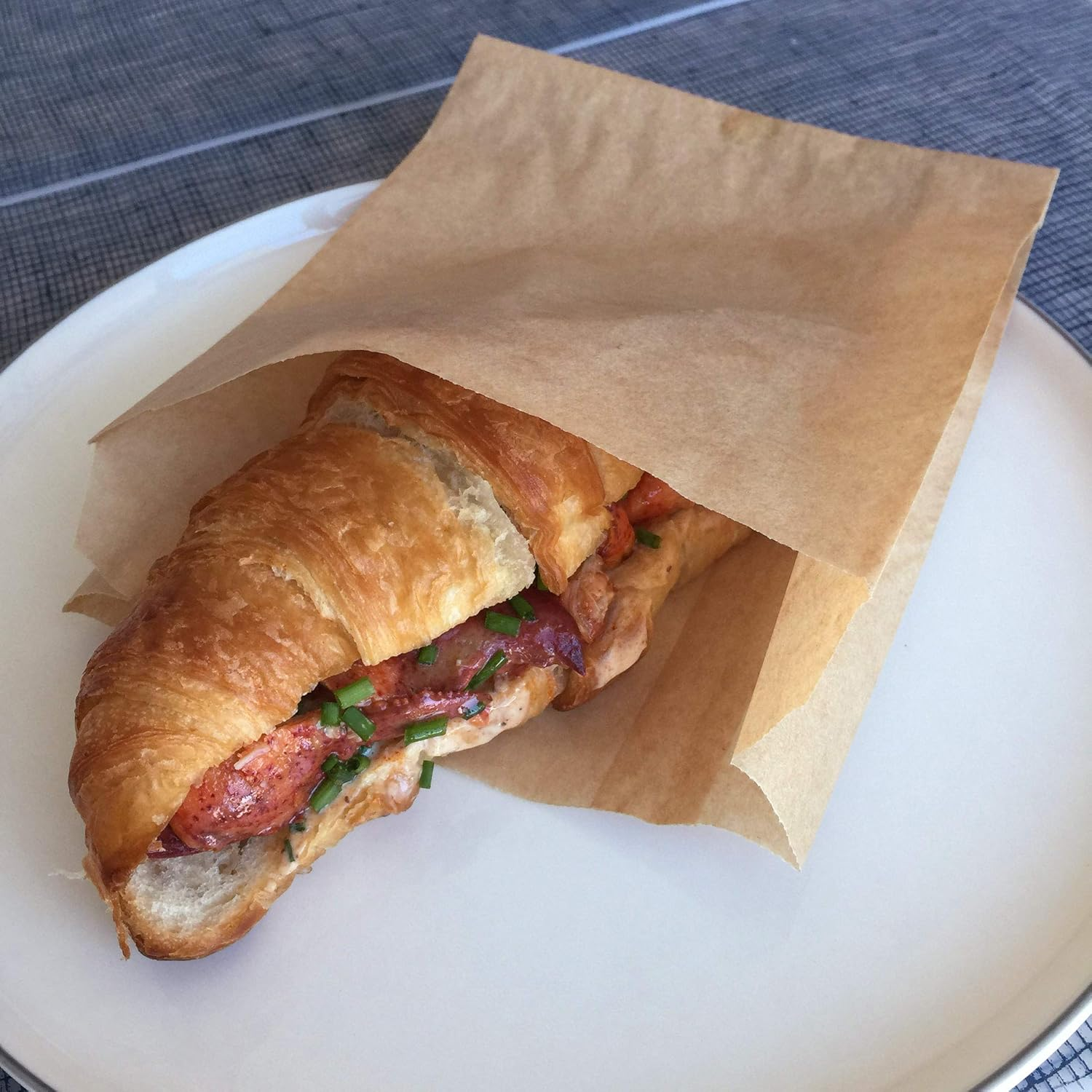 IF YOU CARE/FSC Certified, Unbleached & Completely Chlorine Free (TCF) / USDA Certified 100% Bio-Based, Snack & Sandwich Bags (250 Pieces), Commercial Use, Plastic Free, Natural Material, Oil image number 2