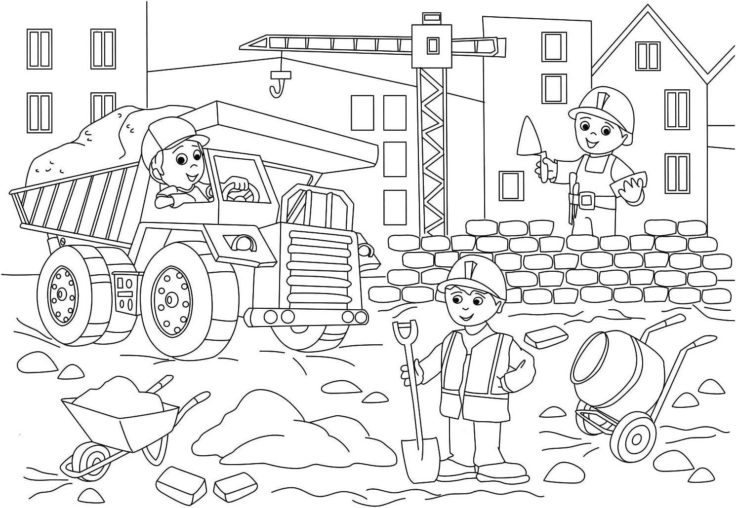 Ursus 24460099 &ndash; Boys Colouring Poster, DIN A3, 16 Sheets with 16 Different Designs, 120 G/M&sup2;, for Colouring Beautiful Pictures, with Colouring Pencils and Fibre-Tip Pens image number 3