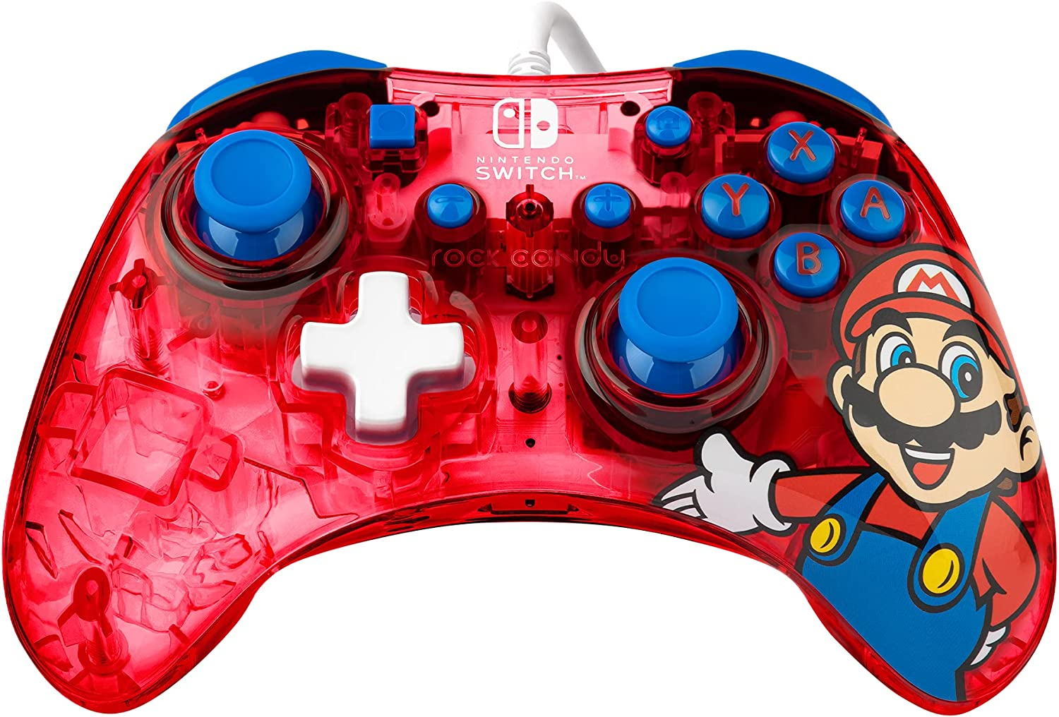 Rock Candy Wired Controller Mario Red - Nintendo Switch image number 1