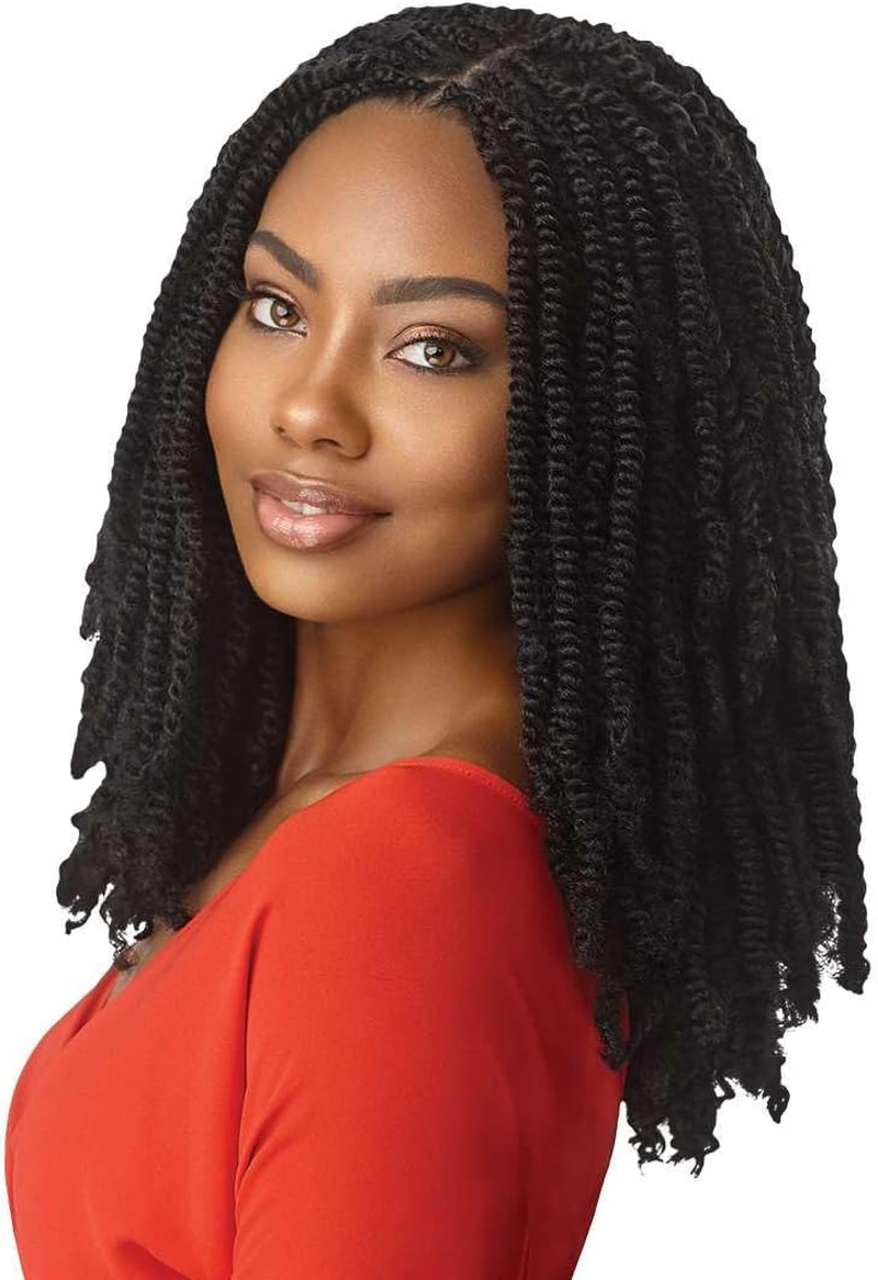 Outre Crochet Braids X-Pression Twisted up 3X Springy Afro Twist 24" (1-Pack, 1) image number 1