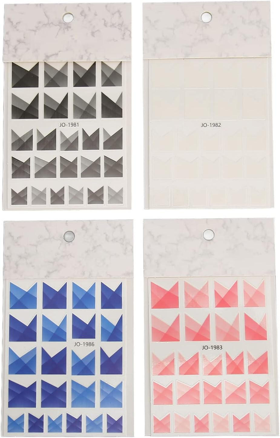 French Nail Stickers Waterproof Nail Art Decoration Stickers Home Use Nail Salon