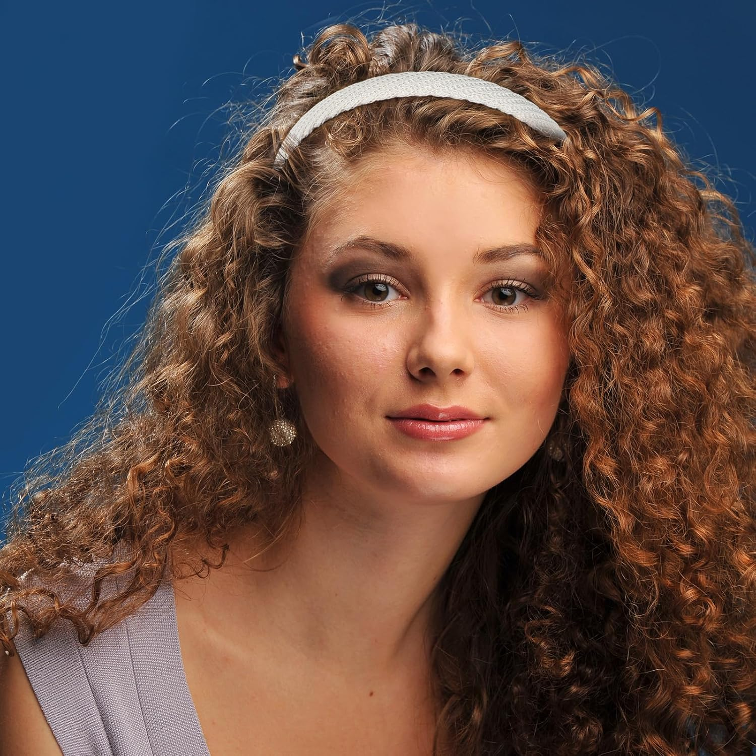 KFHENSOMR Pack of 4 Trendy Headbands, Women'S Elegant Thin Hair Band for Women and Girls (Black/Beige/Coffee/Brown) image number 5