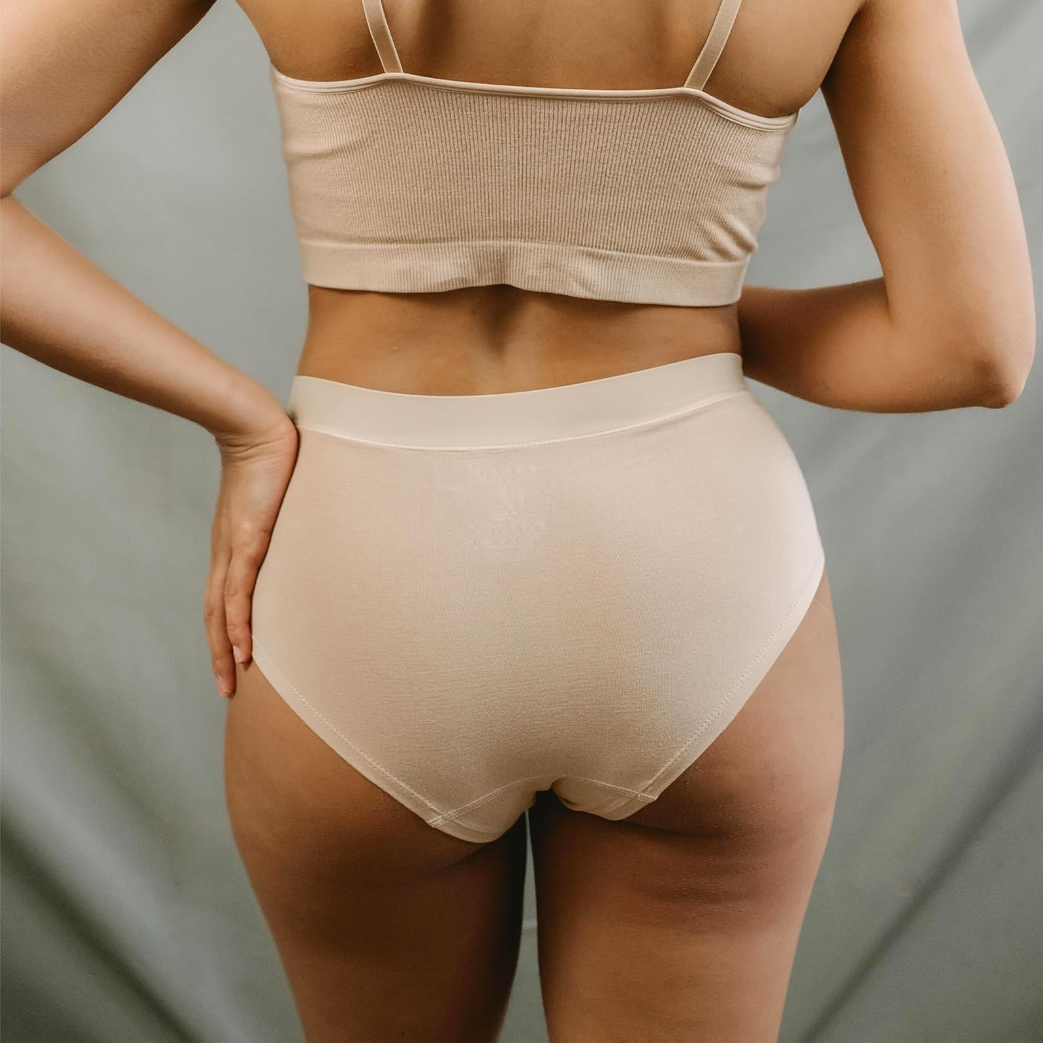 Boobie Maternity & Postpartum Seamless Panties, under the Bump Pregnancy & C-Section Friendly image number 2