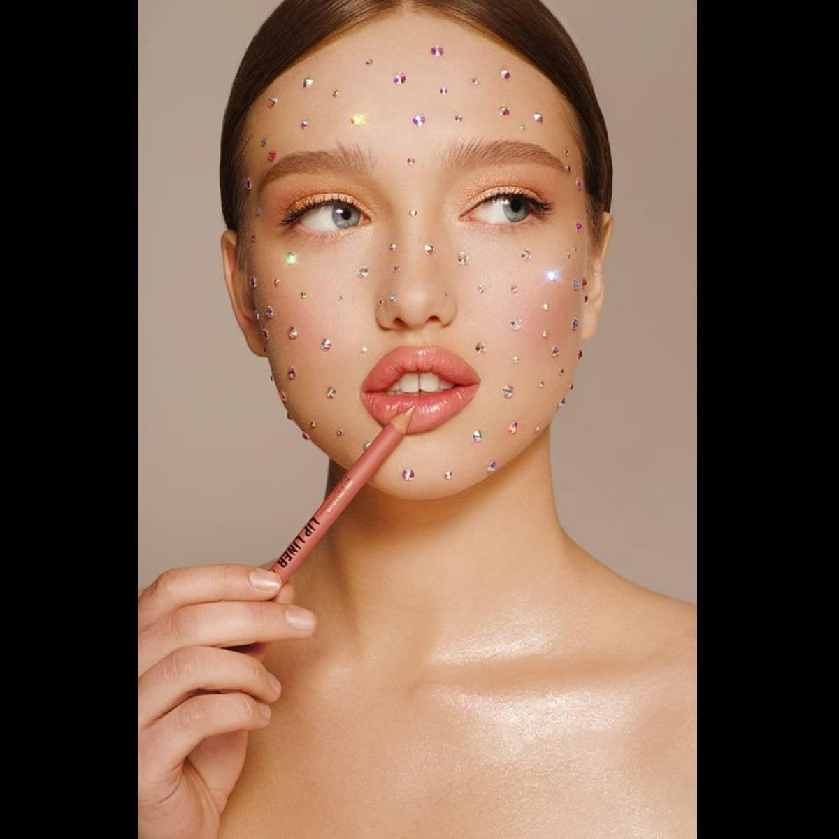 Qiipii 4080Pcs Crystal AB Nail Rhinestones AB Flatback Rhinestones for Nails Nail Art Gems round Beads K9 Glass Stones Diamonds Jewels Nail Charms Supplies for Nail Face Eyes Makeup Clothes DIY Crafts image number 4