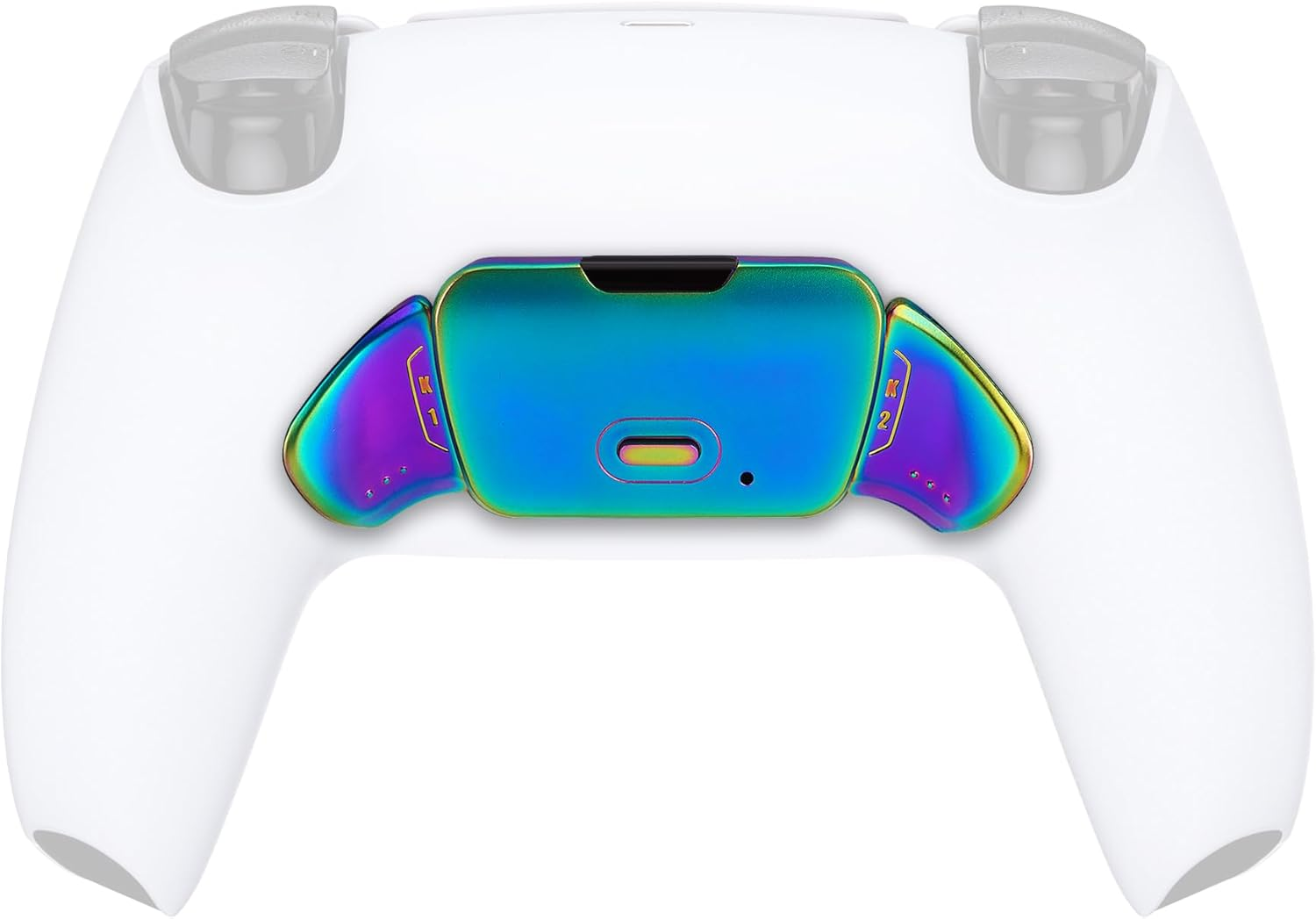 Silver Real Metal Buttons (RMB) Version K1 K2 Buttons Housing & Remap PCB Board for PS5 Controller Extremerate Rise Remap Kit &ndash; NOT Included the Controller, Flex Cables and Other Rise Accessories