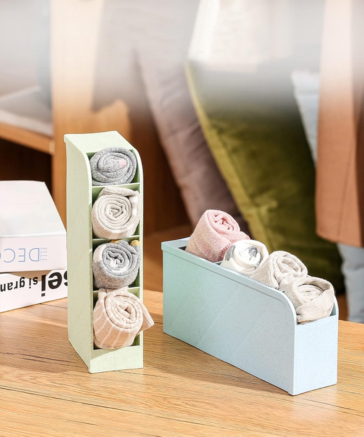 Aimoha Tabletop Pen & Accessory Storage Stand [Beige] Free Size