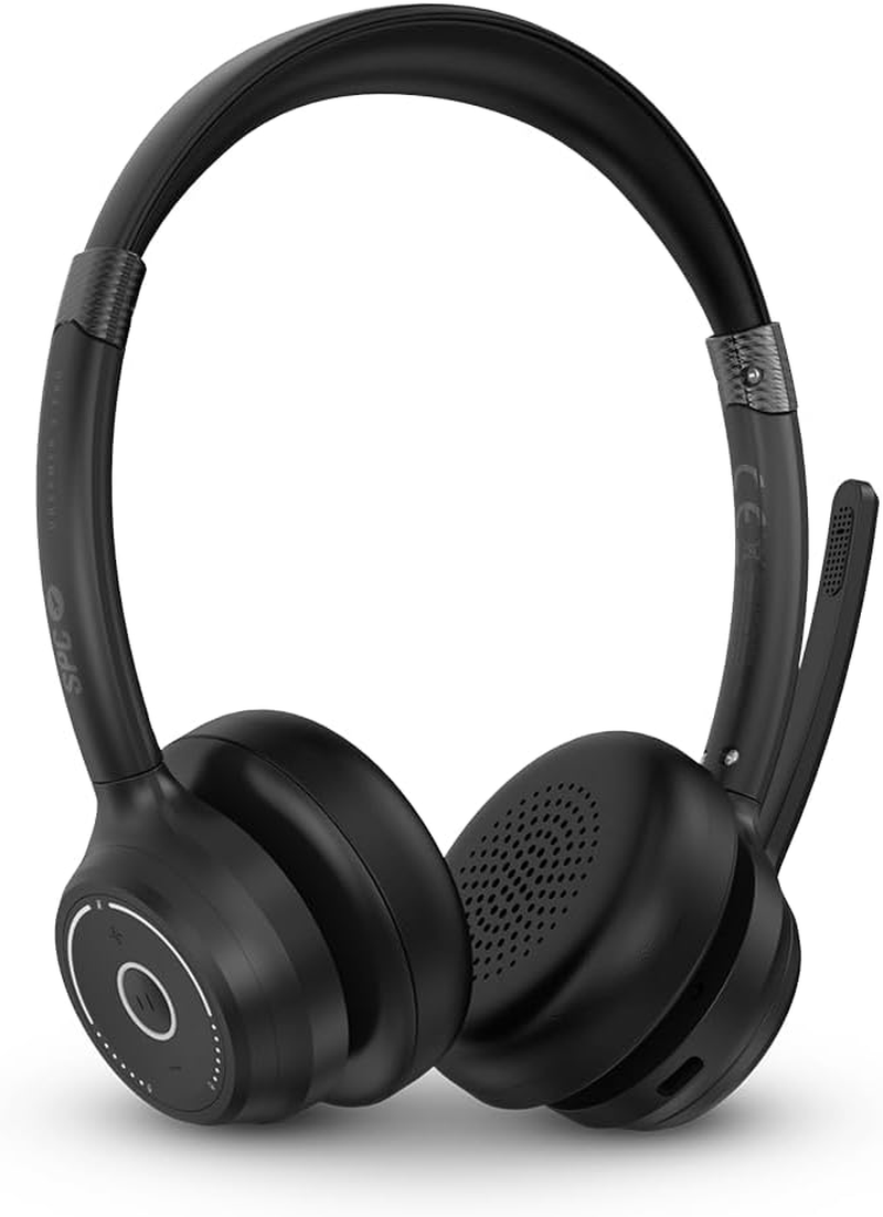 SPC Dreamer 2 Pro Wireless Bluetooth Headphones | 50H Battery | Noise Cancelling (ENC) | Simultaneous Dual Connection | Google Fast Pair | Built-In Microphone | Compatible with Teams, Black image number 2