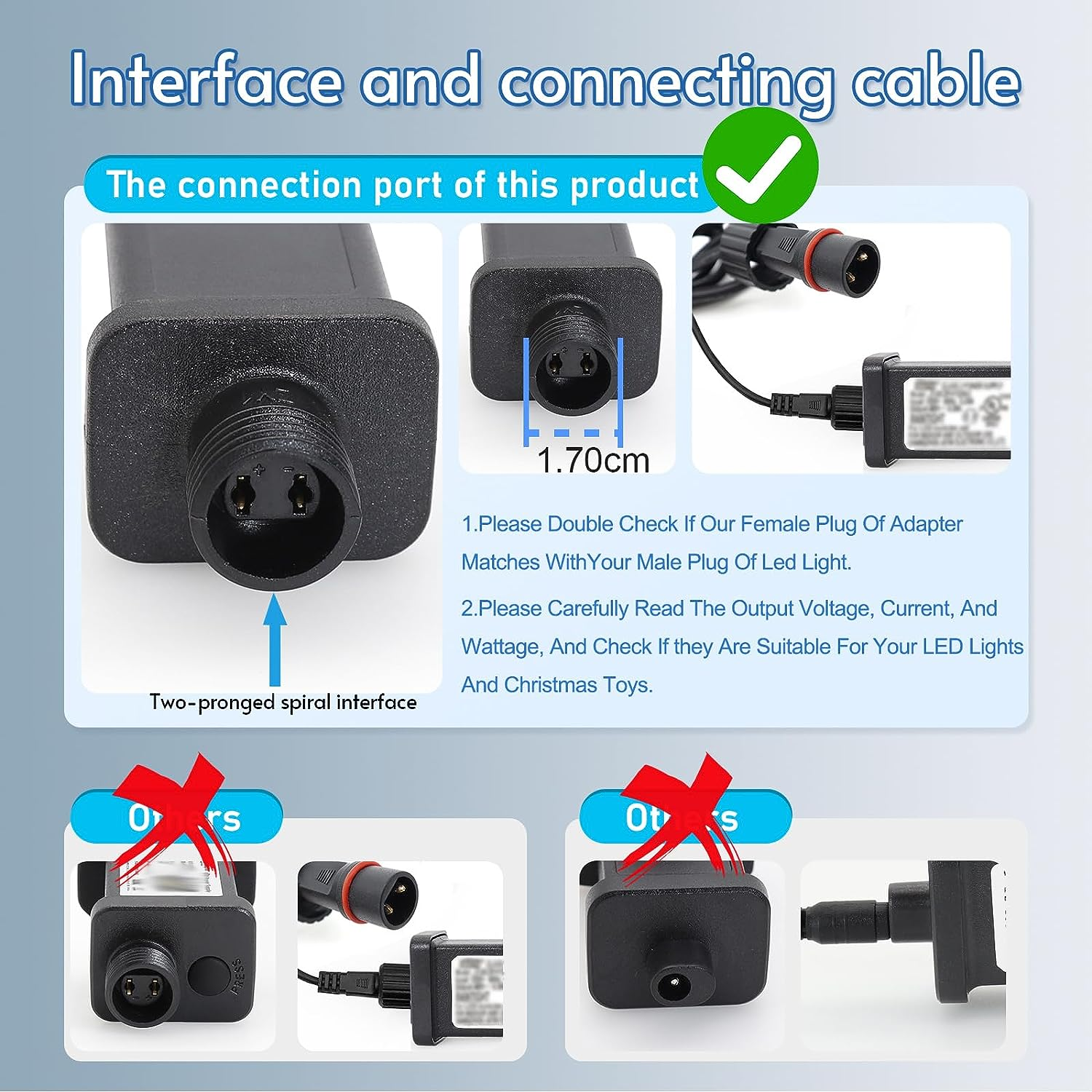 Premieradater 2 Pcs of Power Supply for CZJUTAI JT-DC12V24W Christmas Lighting, IP44 [A3S4] image number 1