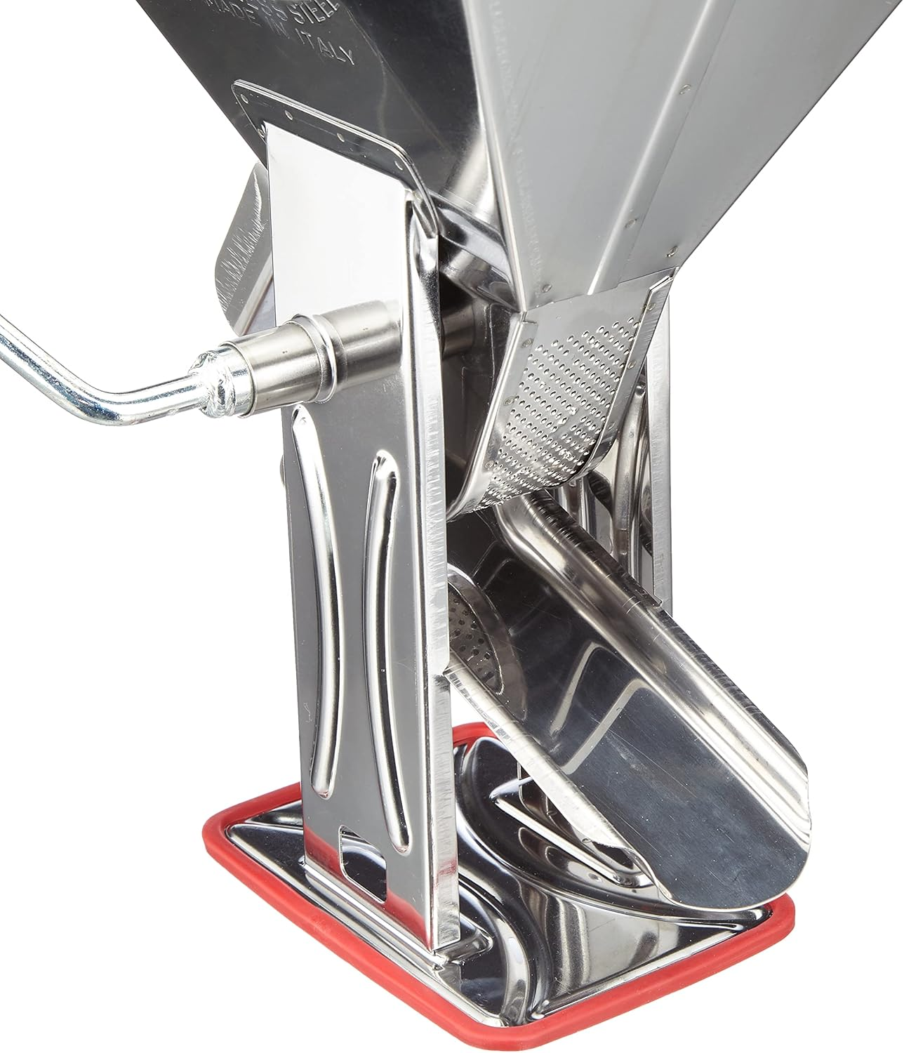 OMAC Tomato Squeezer, Stainless Steel, Portable, Manual image number 3