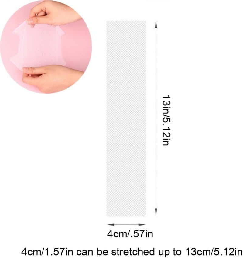 50 Pack Disposable Comb Cleaner Hair Removal Net Mesh Protection Bristle Protective Sheet Airbag Pet Pad for Removing Hair Dust - Comb Cleaner(2Black+2Pink) image number 4