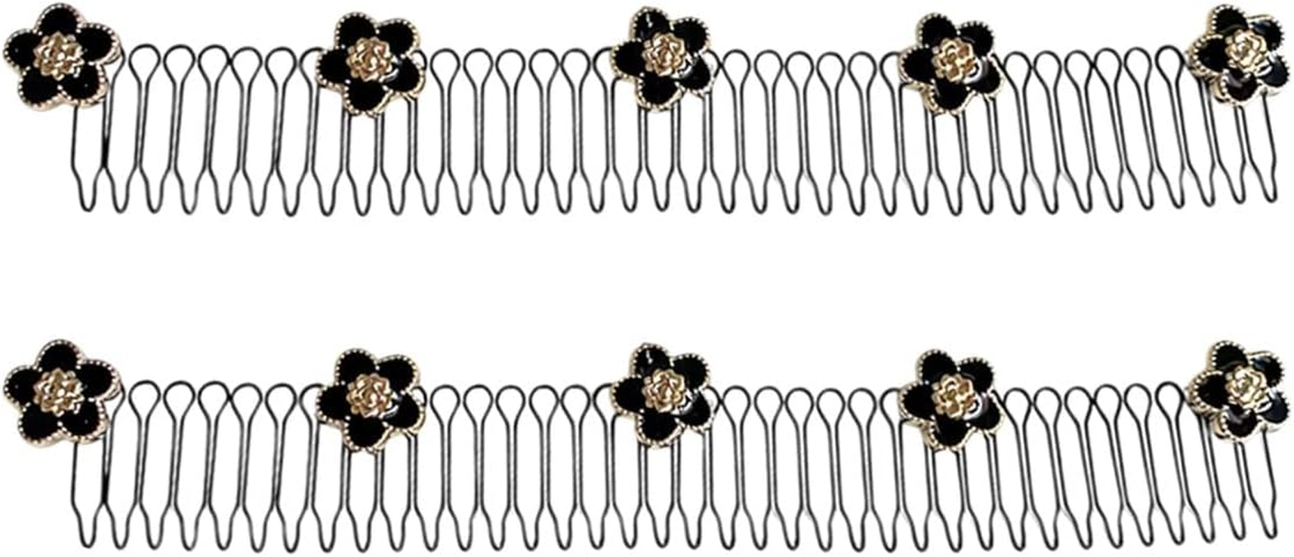 TPZORJX 2 Pieces Hair Pin - French Hair Clips for Women, Vintage Hair Clips, Automatic Large Classic Hair Clips for Fine and Medium Thick Hair