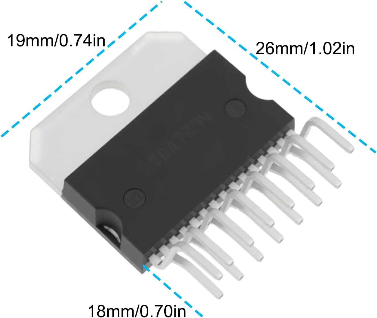 VGOL TDA7294 100W Audio Power Amplifier Compatible with Hi-Fi Field Applications Home Stereo Self Powered Loudspeakers image number 4