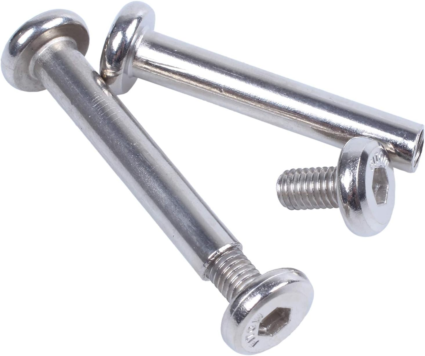 Josenidny 2 Sets of Luggage Suitcase Replacement Wheels Axles Deluxe Repair OD 40Mm image number 6