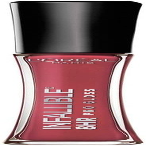 L&rsquo;Oreal Paris Makeup Infallible 8 Hour Hydrating Lip Gloss, Suede, 0.21 Fl Oz