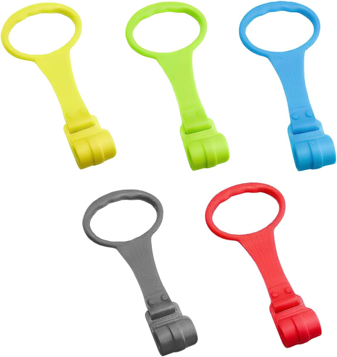 5Pcs Baby Play Pen Pull up Ring, Playpen Baby Pull Rings, Children'S Standing Baby Walking Aid Pull Rings, Crib Stand Rings, Walking Learning Tools