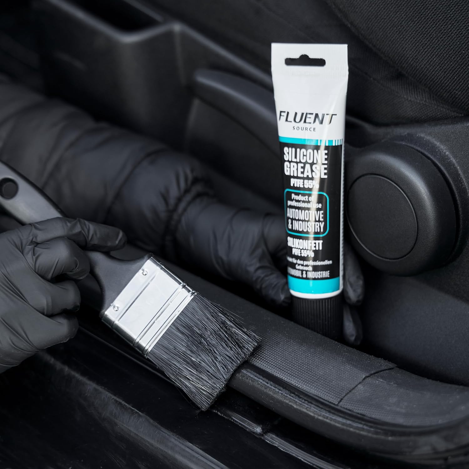 Silicone Grease with Addition of PTFE Powder 55% 100 Ml image number 4