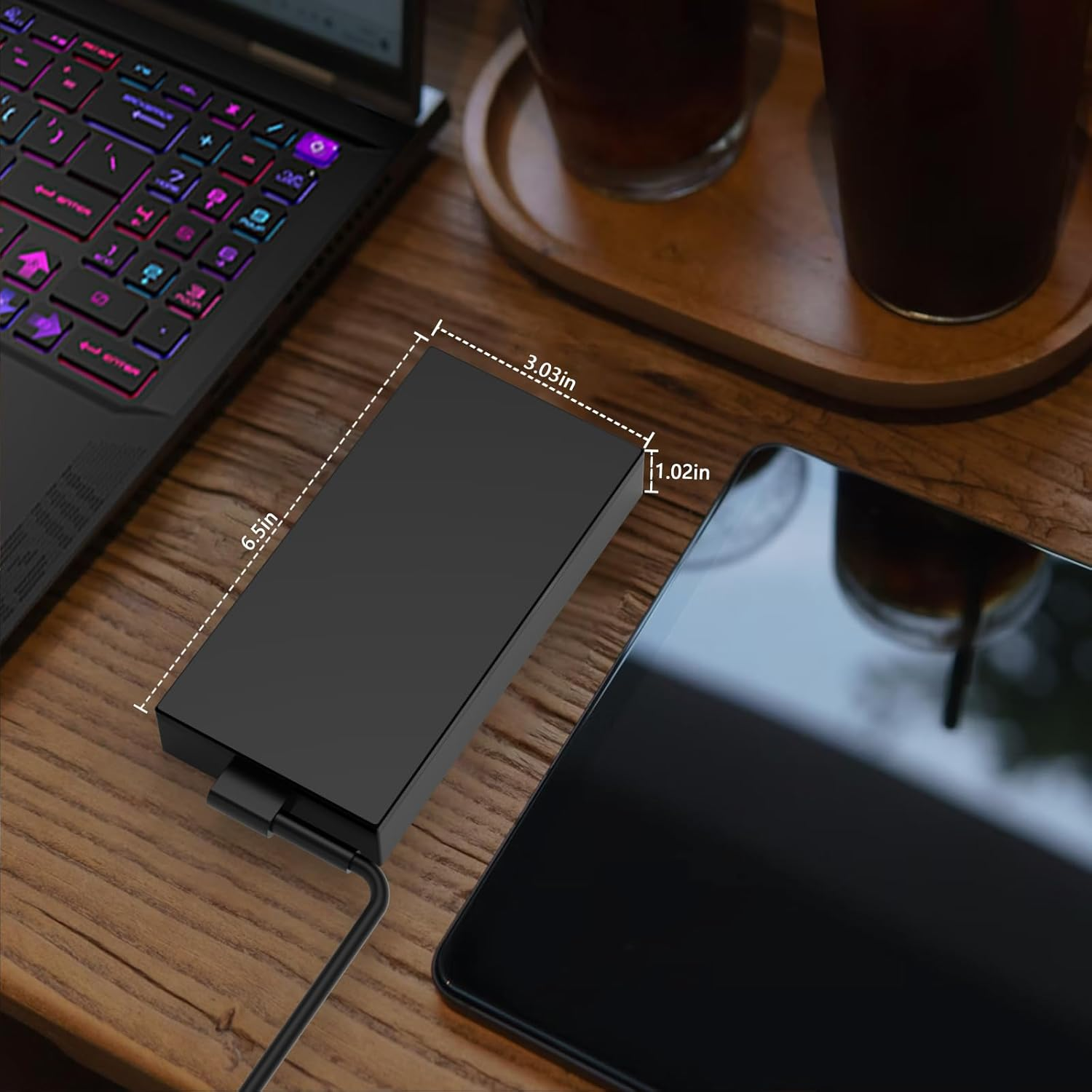 240W Rectangle Conn Charger Compatible with ASUS ROG Zephyrus G16 GU605 GU605MY GU605MZ GU605M GU605MZ-XS96 GU605MY-XS96 FA608WI-AB96 FA608WV-DB94,TUF Gaming A16 FA608 FA608W FA608WI FA608WV image number 4