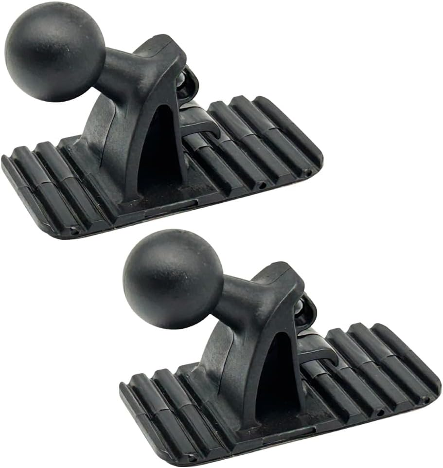 Car Phone Holder Accessories, Mobile Phone Bracket a Model Dashboard Pasting Holder Mount Base 17Mm Ball Head. There Will Be No Residue after Remove.Can Be Pasted on the Curved Dashboard.(Double: A) image number 2