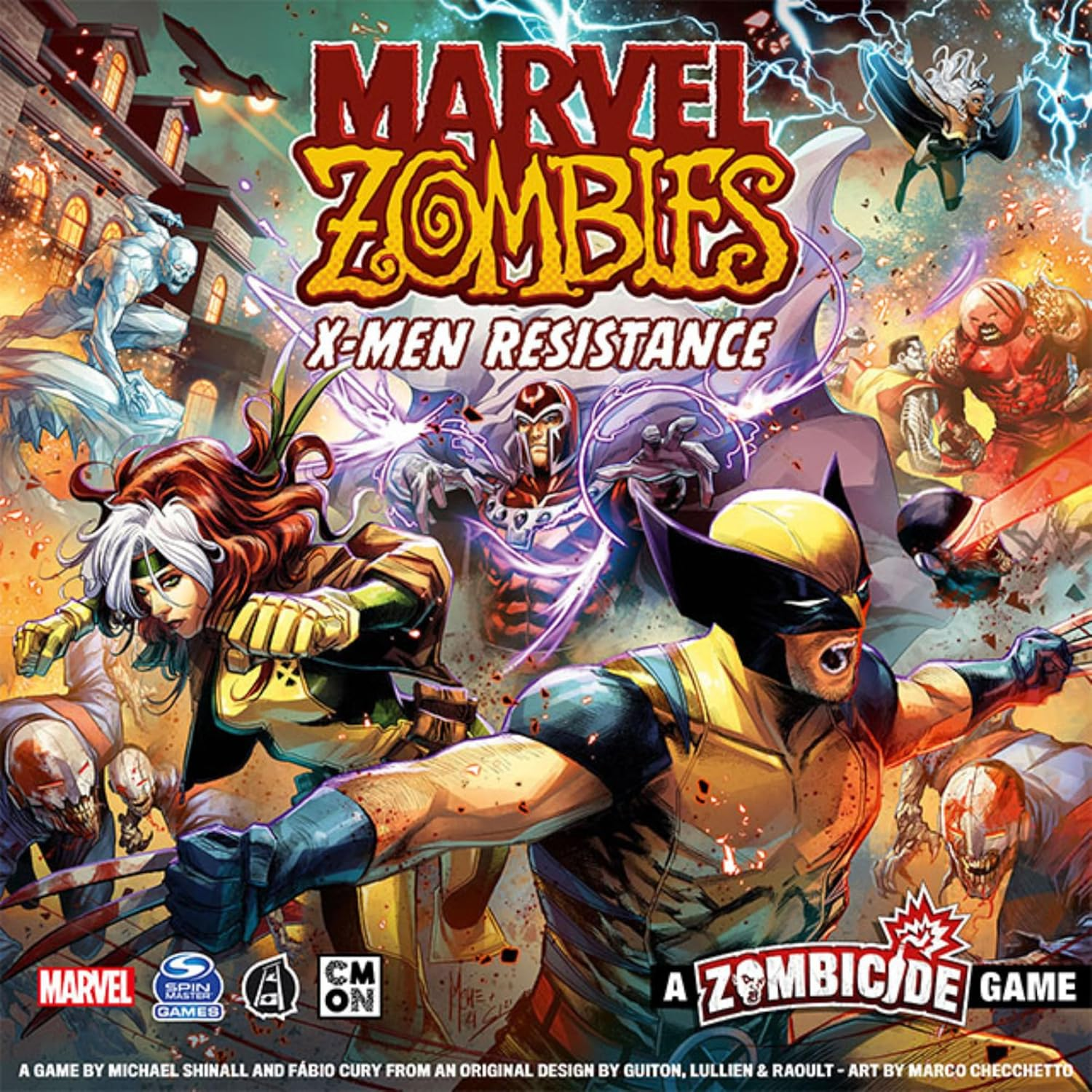 Asmodee CMON Marvel Zombies X-Men Resistance | a Zombicide Game | Board Game | Minitures image number 2