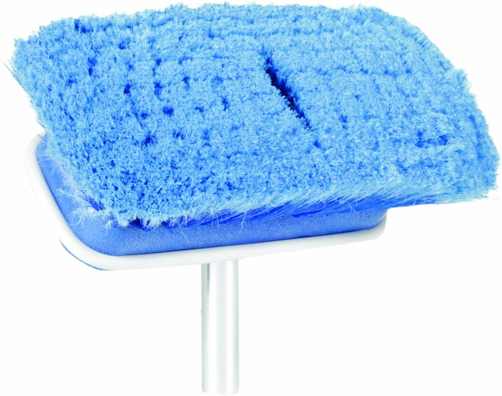 Camco Medium Brush Attachment | Features a 7-Inch Wide Brush Head | Great for Cleaning Rvs, Campers, Trailers, Boats, and More (41924) image number 1