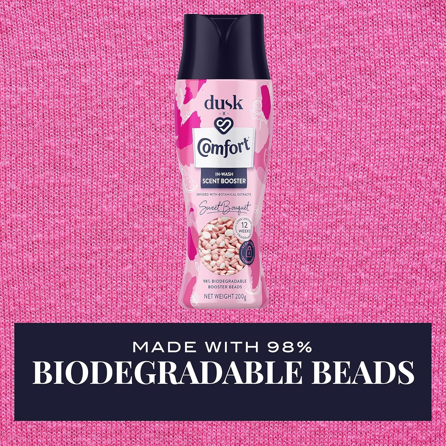 Comfort In-Wash Scent Booster, Sweet Bouqet, 200G image number 5