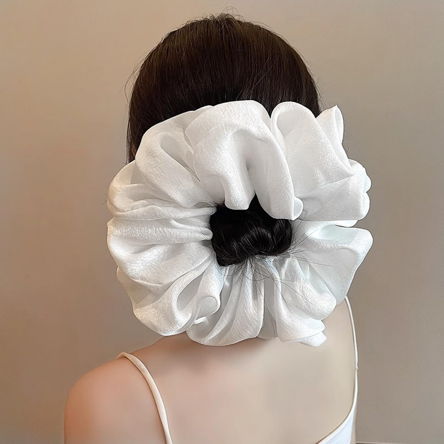 2 Pieces Elastic Hair Ring, Elee and Simple Hair Accessories, Retro Hair Accessories for Women, Hairstyle Fixing Supplies, Accessories for Hairstyle Decoration. image number 2