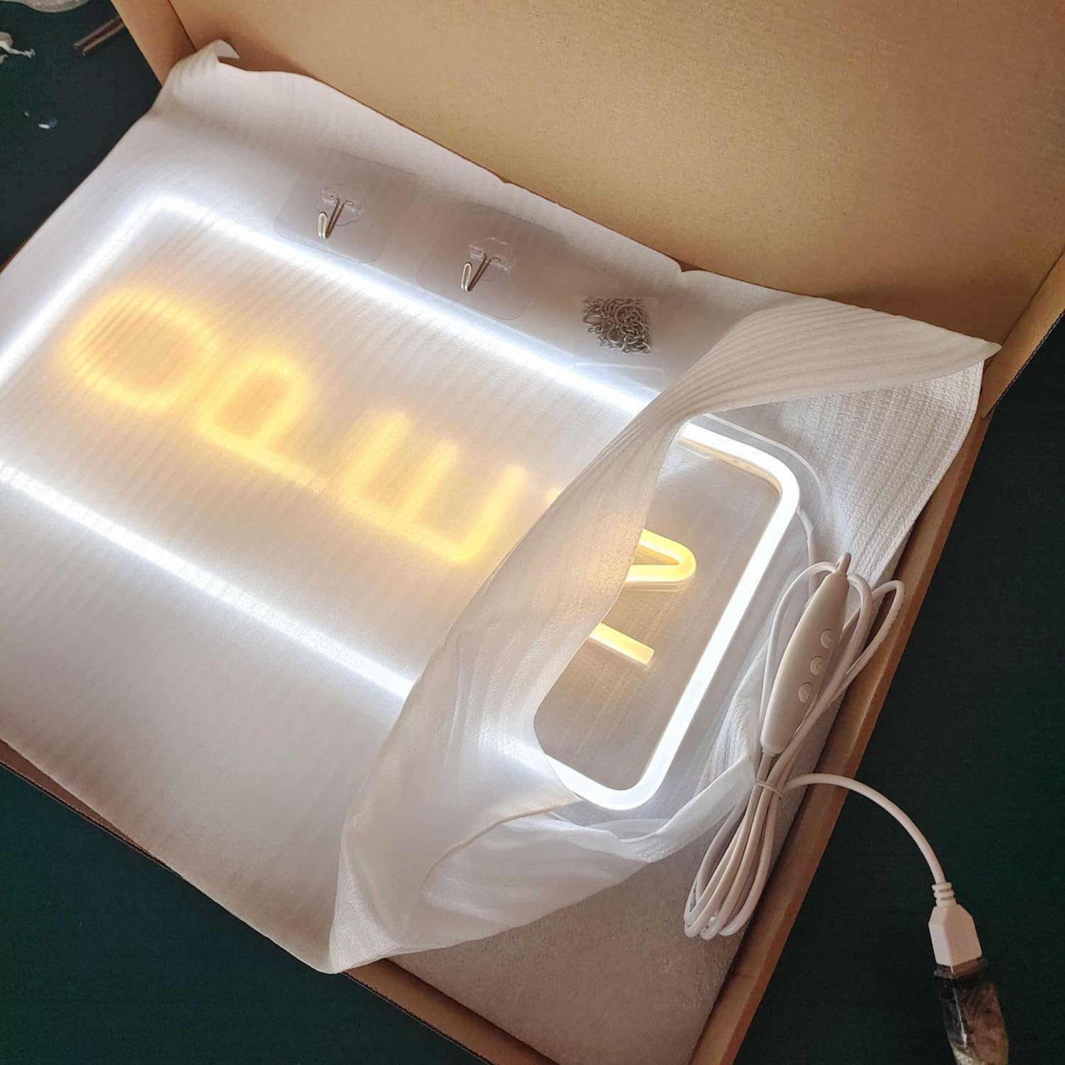 LED Neon Open Sign for Busines Signs,7.4"X15.9" LED Open Neonsigns Electric Display, Powered by USB for Bar, Gaming, Bedroom,Decoration, Coffee Shop,Hotel Etc,Vertical image number 6