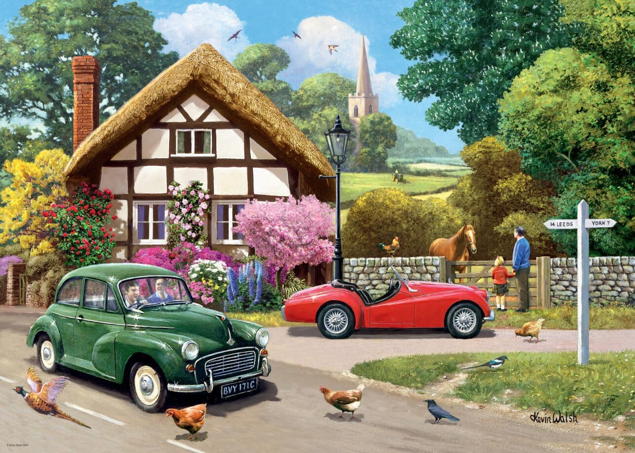 Ravensburger Leisure Days No. 9 a Country Drive 1000 Piece Jigsaw Puzzles for Adults and Kids Age 12 Years Up image number 1