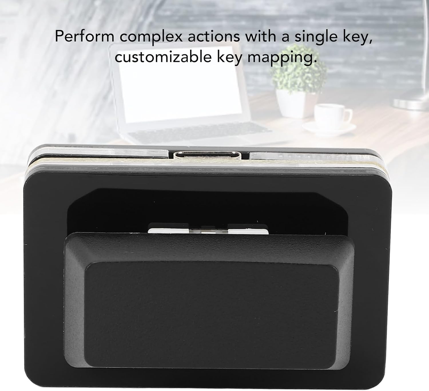 Programmable Macro PC Keyboard, USB Single Keyboard, OSU Hot Swap RGB Gaming Keypad with Red Switch, Type C Wired User Defined Single Buttons Mechanical Keyboard for Linux for OS image number 4