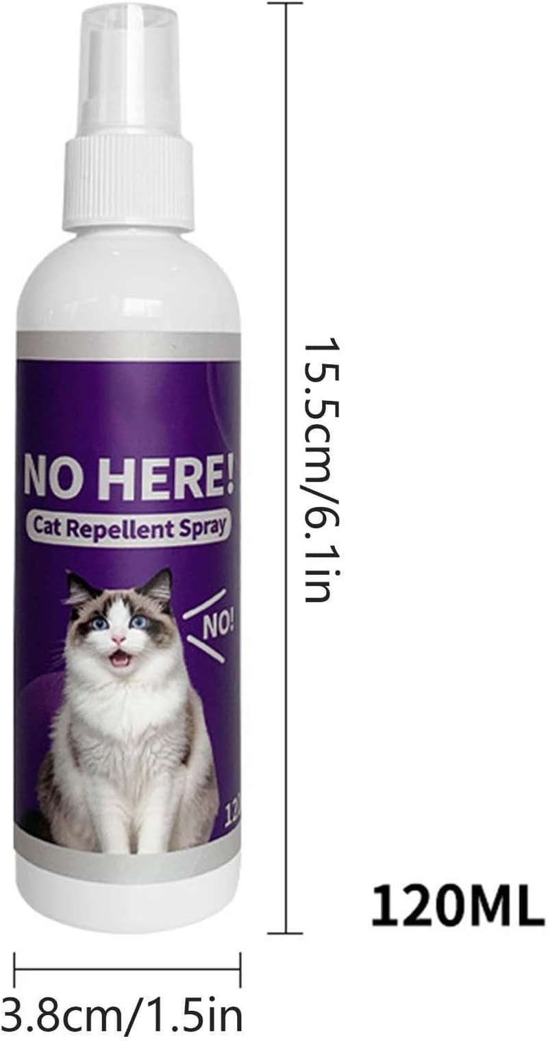 Anti Scratch Cat Spray - 120Ml Anti-Scratch Pet Repelling Spray Indoor | Fast-Acting Urine Marking Repeller Liquid for Home Fabric Outdoor Furniture Protection Rugs image number 5