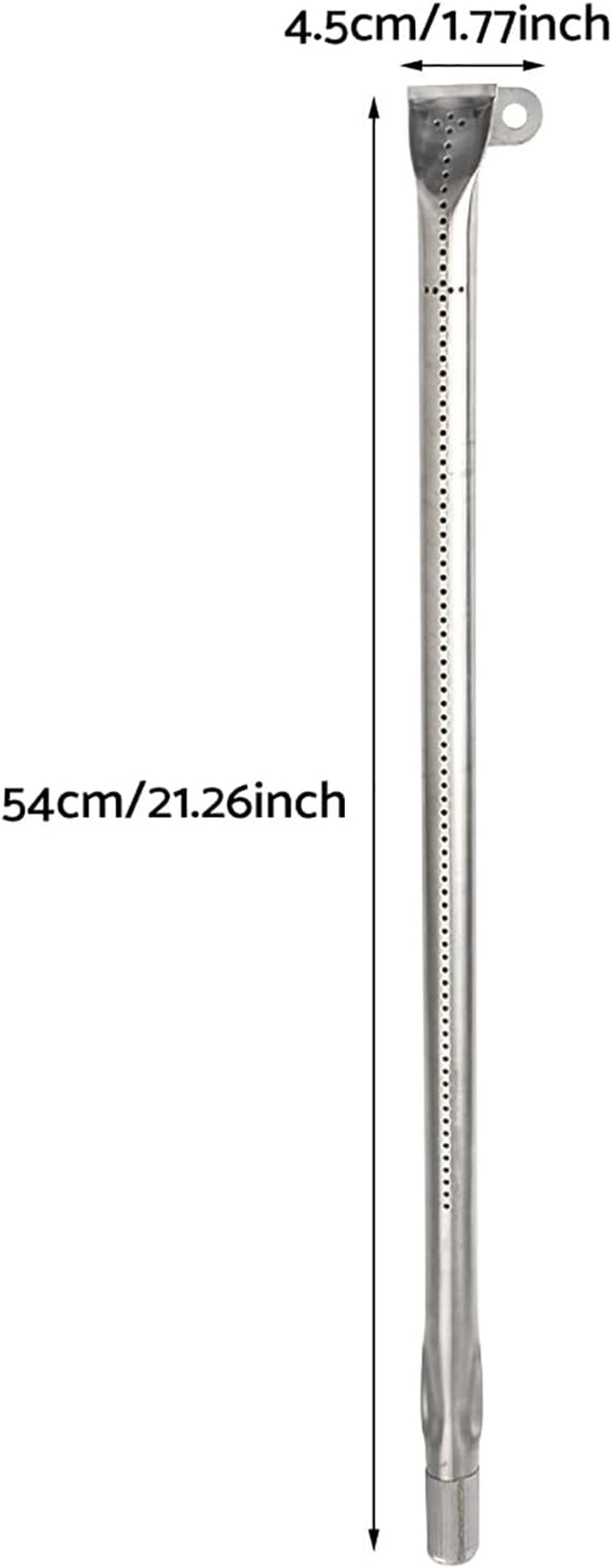 65032 Stainless Steel Grill Burner Tube Suitable for Weber Q300/Q320 Q3000/Q3200 Gas Grill Replacement image number 4